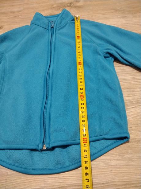 Tenká fleece mikina 110, h&m,110