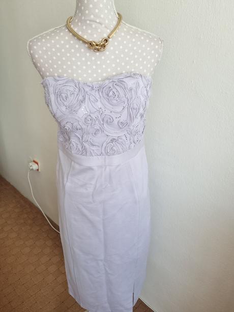 Levandulove korzetove saty orsay 38, orsay,38