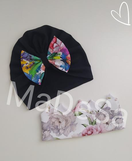 Turban s mašľou alebo bez ..., 56 - 134