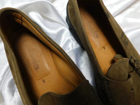 Kvalitne panske kožene makasiny/topanky, 43