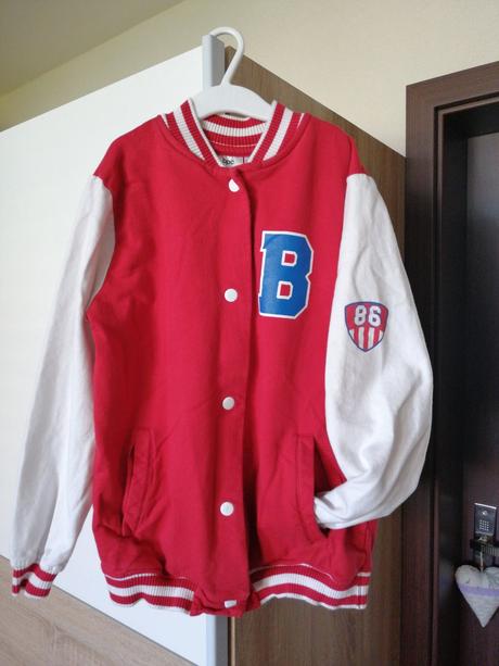 Mikina s vreckami na patenty 152/158, bonprix,152