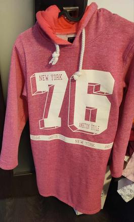 Predlzena mikina s, s