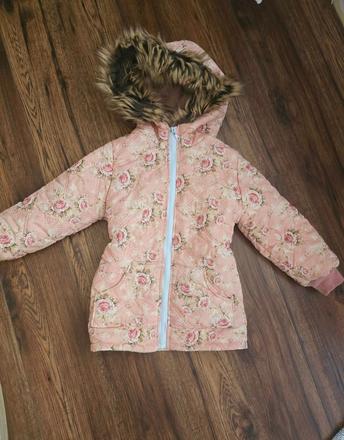 Zimna bunda hand madeira krásna velmibtepla, 110