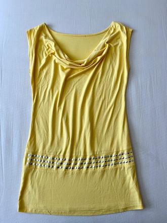 Žlté šaty, tunika vel.s, s