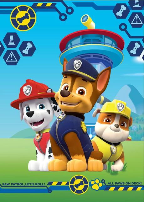 Deka 100x140 paw patrol trio - skladom, brm014039, 