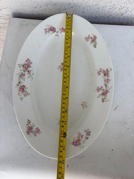 Starozitna velika vintage cca 100 rocna misa tacka,