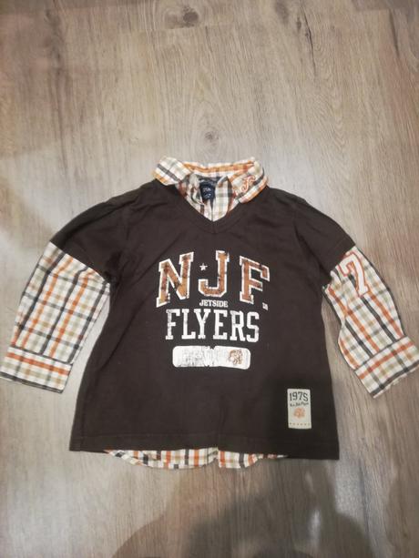 Dlhorukávové tričko s golierom, l.o.g.g.,98