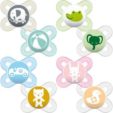 Mam cumlík silikónový start 0-2m, 2ks, mam