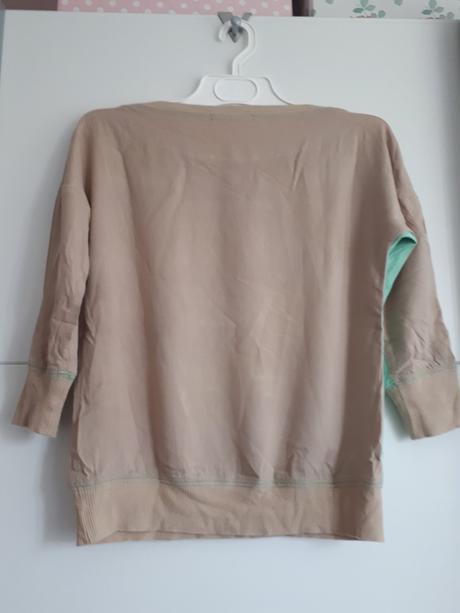 Tričko s trištvrťovým rukávom, bershka,s