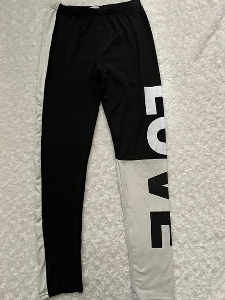 Leginy cierno biele, s