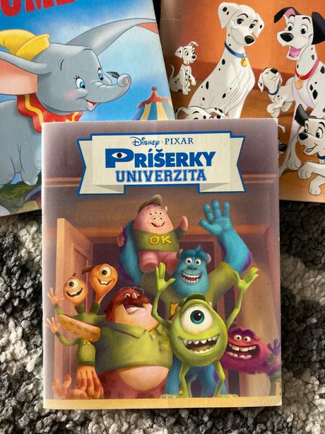 Disney mini knižky 5ks, 