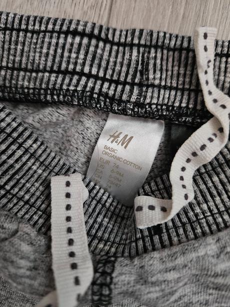 Tepláčiky h&m, f&f 74, h&m,74