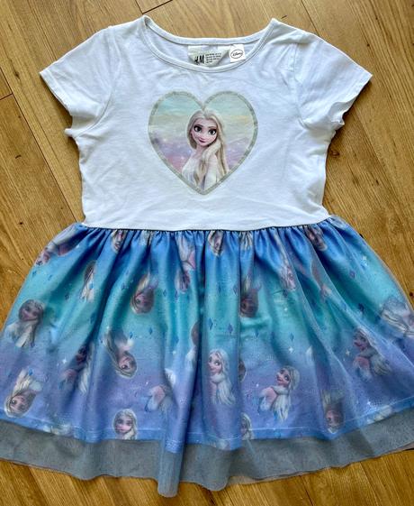 Elsa saty frozen - 110/116 h&m, h&m,110