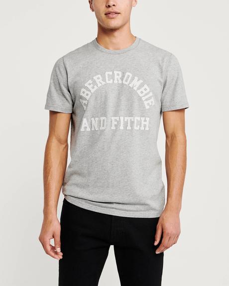 Abercrombie&fitch panske logo tricko vel.xl/xxl, abercrombie&fitch,xxl