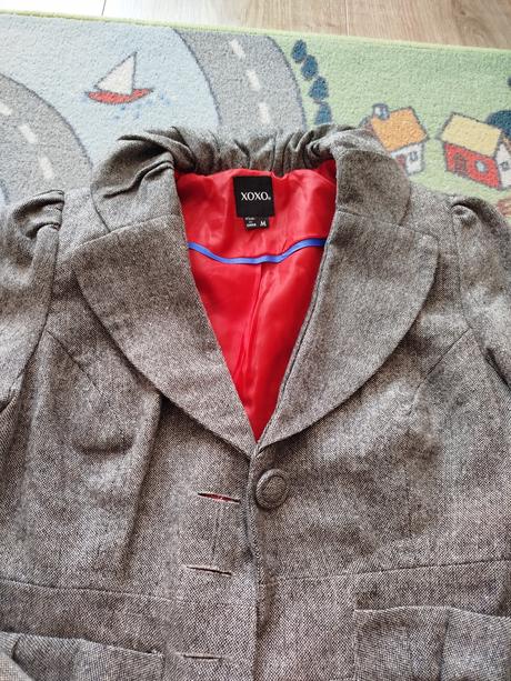 Elegantné strieborné sako m xoxo, m