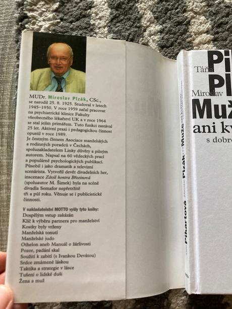 Muže ani květinou miroslav plzák, táňa pikartová, 