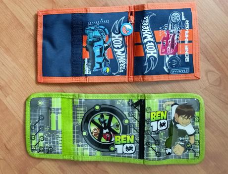 3 detské peňaženky, 