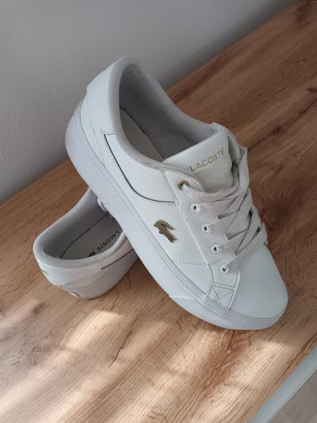Tenisky na platforme lacoste, lacoste,39