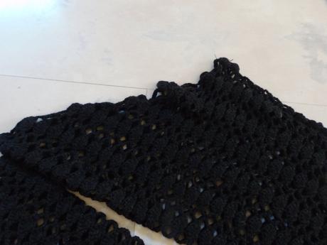 Háčkované krajkové rukávy do šiat,