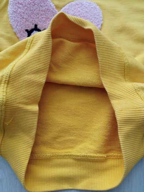 Dievčenská mikina so srdiečkami h&m (80), h&m,80