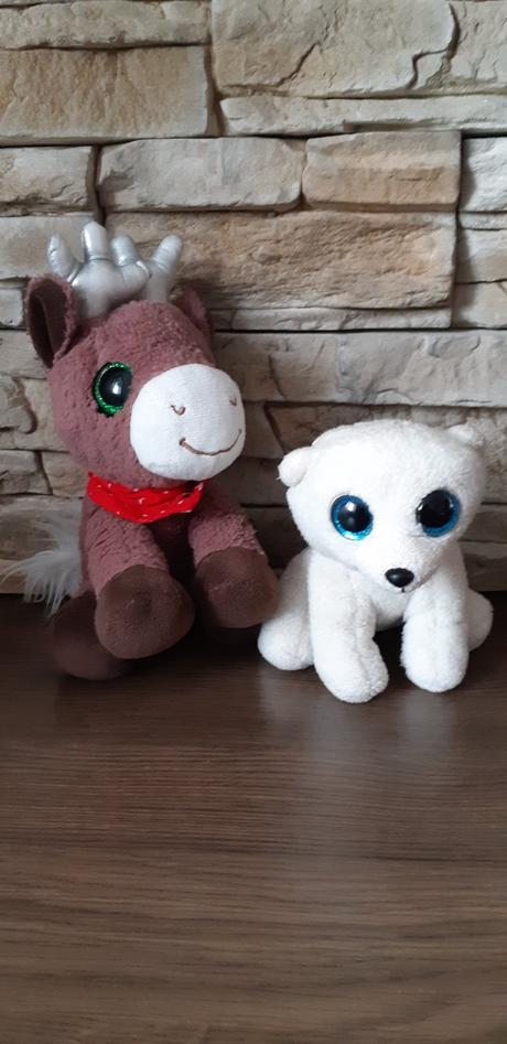 Plyšový sob, ľadovy medveď, 