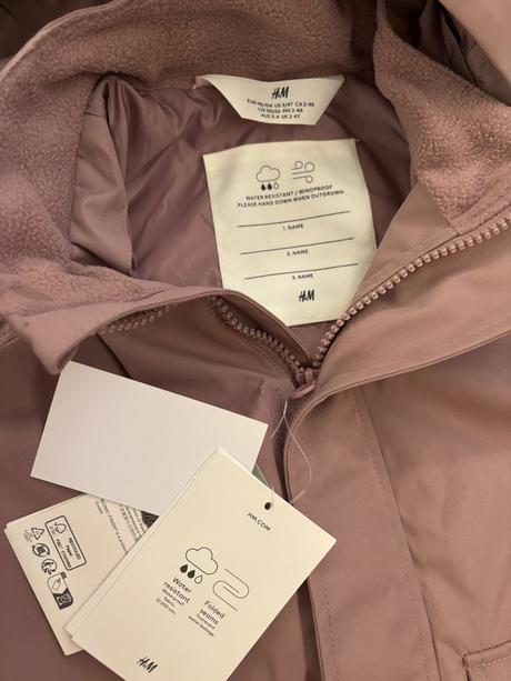 Nová vetruodolna bunda h&m 98/104, h&m,98 / 104
