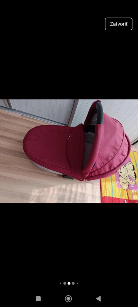 Kočík trojkombinacia, baby design,baby design husky
