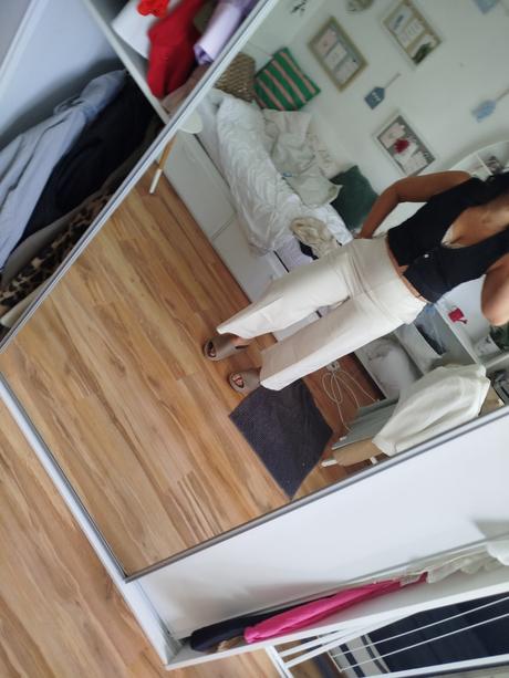 Elegantné nohavice 7/8, h&m,44