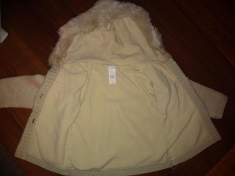 Podteplený dievčenský svetrík, baby club,80