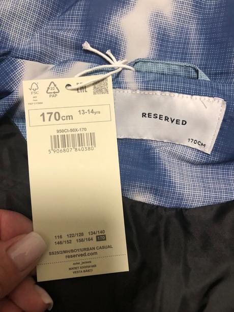 Vesta reserved, reserved,170