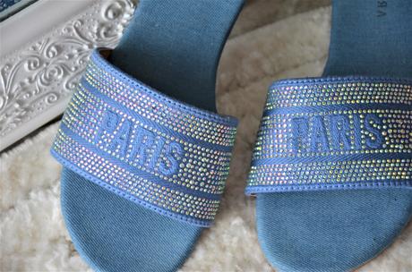 Vykamienkované šlapky paris-40, 40