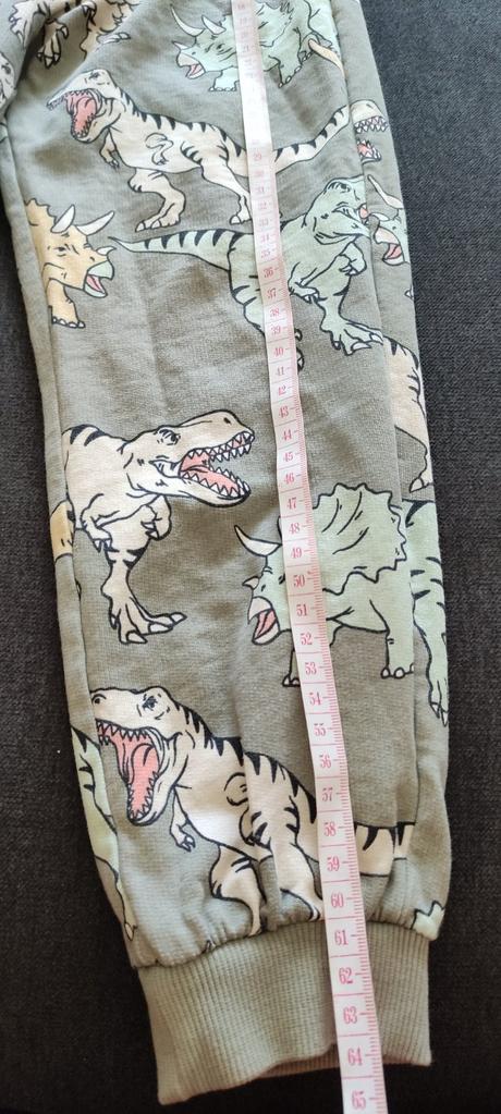 Tenké dino tepláky 116, lindex,116