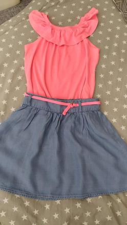 Štýlová suknička a tielko, kappahl,122