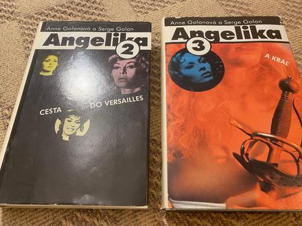 Angelika 2 a 3 diel anne a serge golon,