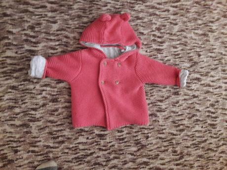 Bunda prechodna pletena 68, marks & spencer,68