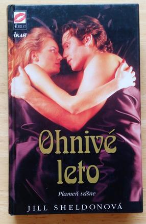Ohnivé leto, plameň vášne, jill sheldonová,