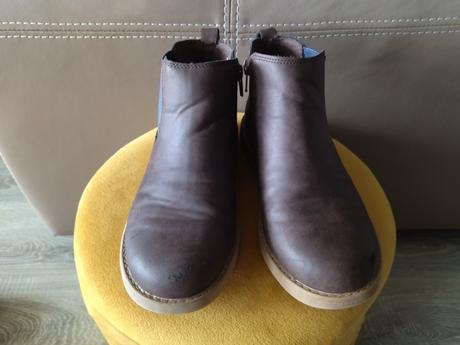 Kožené kotníkové topánky, 33