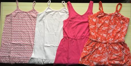 Letný balíček tchibo, benetton, lindex 134/140, 140–152