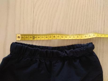 Modré kraťasy, pepco,80