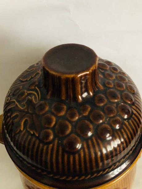 Rumtopf nadoba s ovocim,