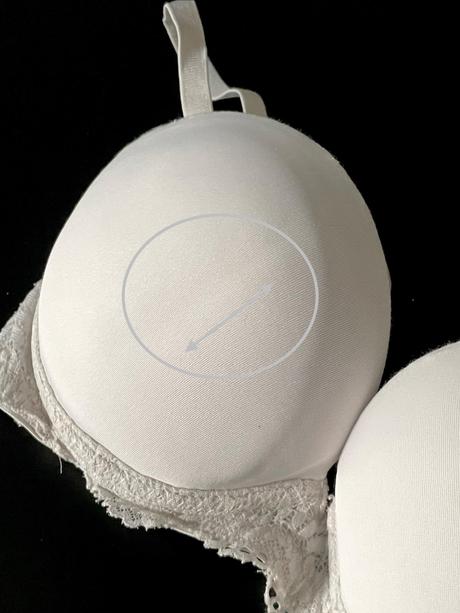 H&m vystužená super push-up s kosticami krajkou, h&m,75a