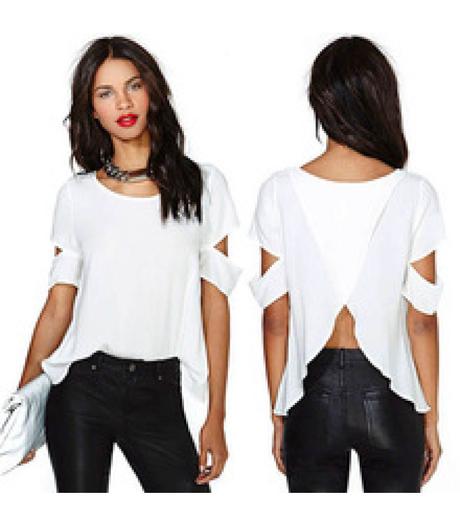 Bluzkovy top agness, l