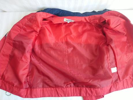 Prechodná červeno modrá bunda, skyblue, 164