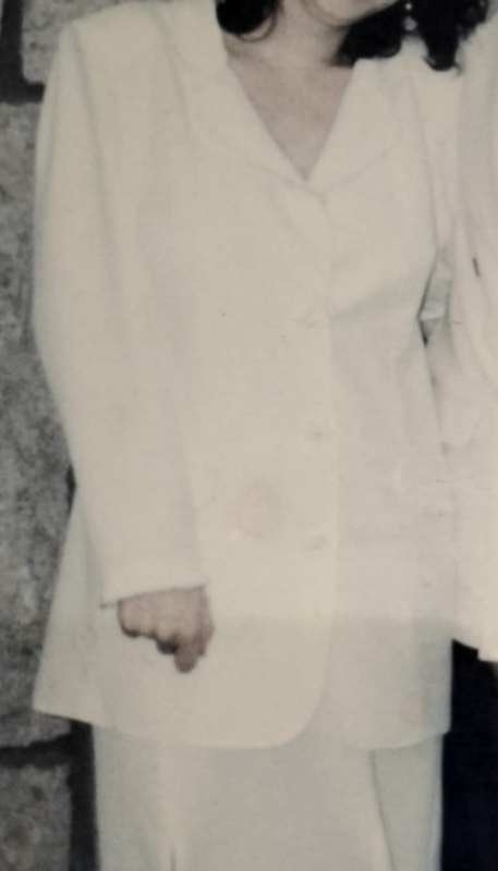 Biele spoločenské sako, v. l/xl, xl