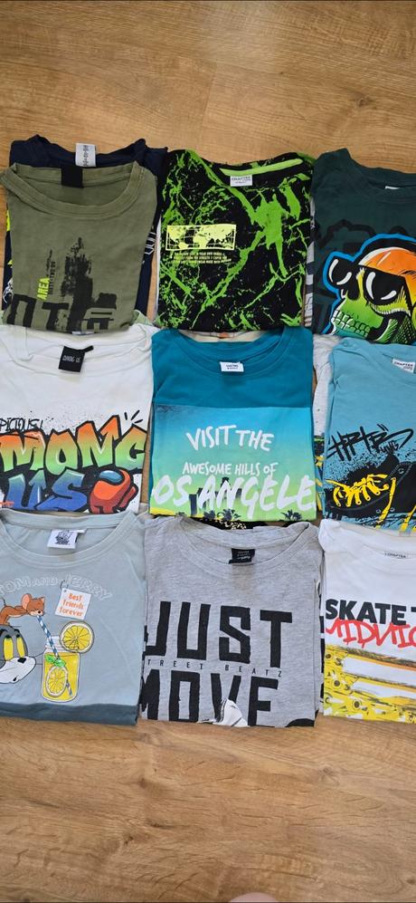 Tričká 18ks cena za 1ks, chapter young,134