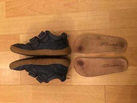 Kožené barefoot topánky protetika, veľ. 28, protetika,28