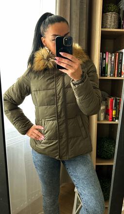 Dámska zimná bunda, s