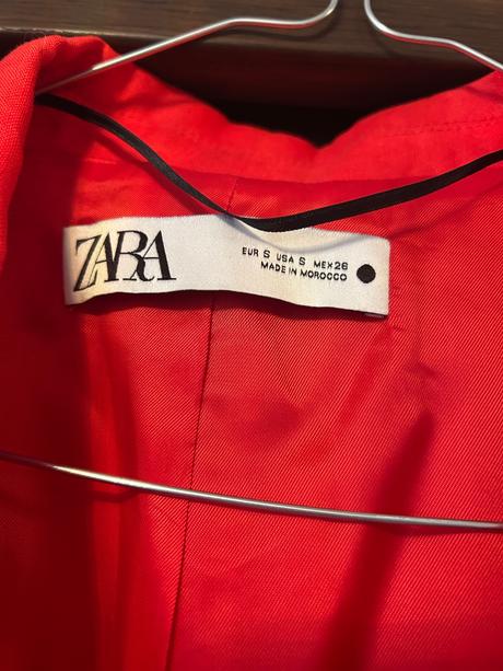 Lanové sako, zara,s