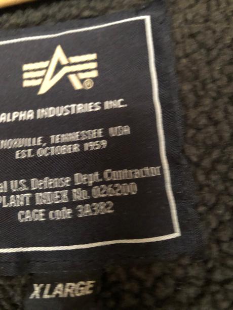 Alpha industries, xl