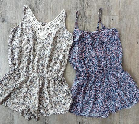2 kvetinové overaly h&m, h&m,140